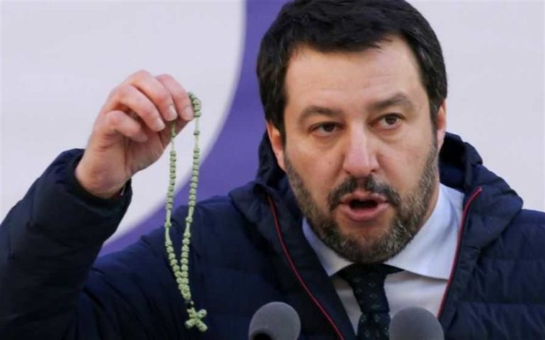 Matteo Salvini ha le visioni : vede e parla con la Madonna di Medjugorje