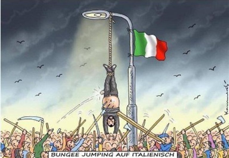Giorgia Meloni attacca a muso duro la Germania per una vignetta su Salvini però realizzata da un austriaco