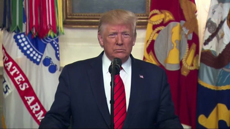 Trump, annuncia sanzioni punitive contro l’Iran