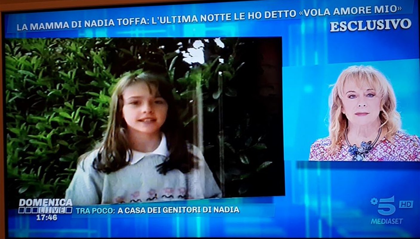 Margherita, madre di Nadia Toffa ricorda la grandezza di sua figlia e annuncia :”Diritti del libro devoluti ai bimbi della Terra dei Fuochi”