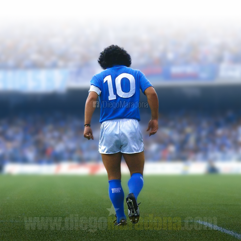 Diego Armando Maradona: “Forza Napoli ce la farai”