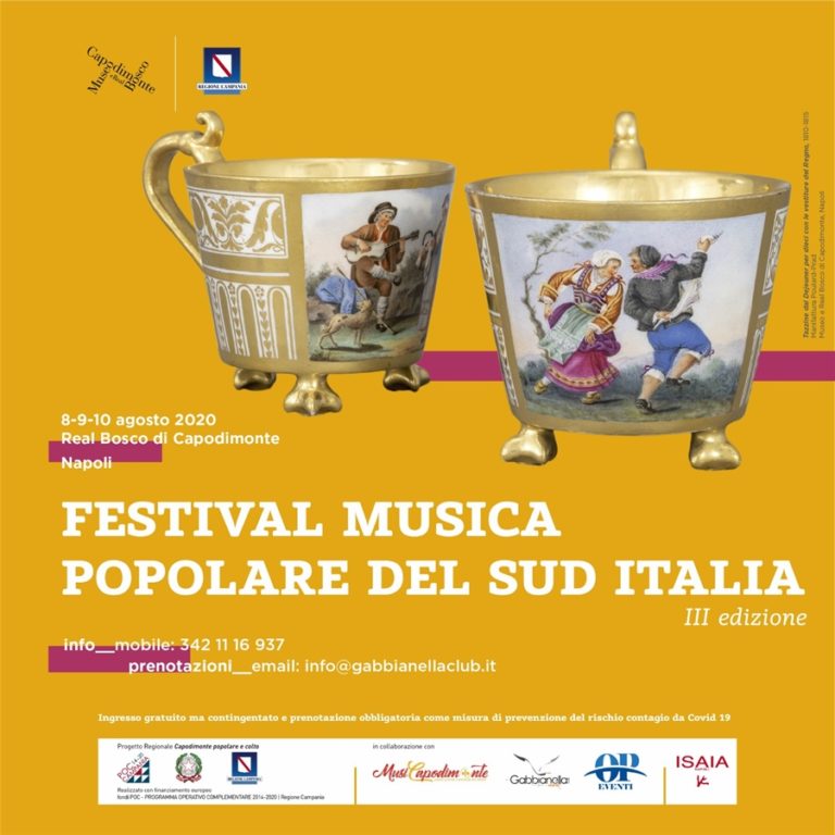 Al Museo e Real Bosco di Capodimonte c’è il Festival Musica Popolare e la Rassegna Cinema