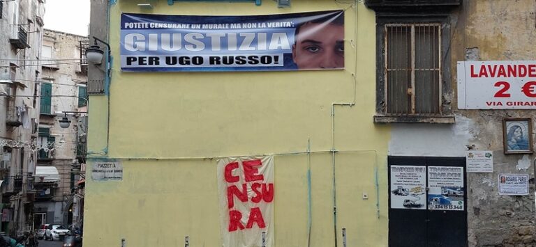 Rimosso il murale per Ugo Russo a Napoli. Il comitato di quartiere: “Vogliamo verità e giustizia”