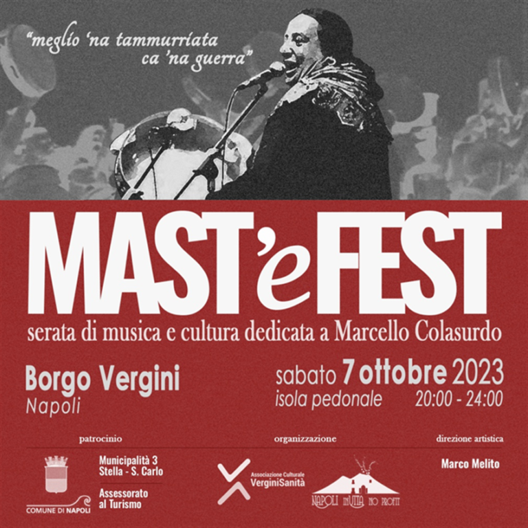 MAST’eFEST – Serata di musica e cultura dedicata a Marcello Colasurdo