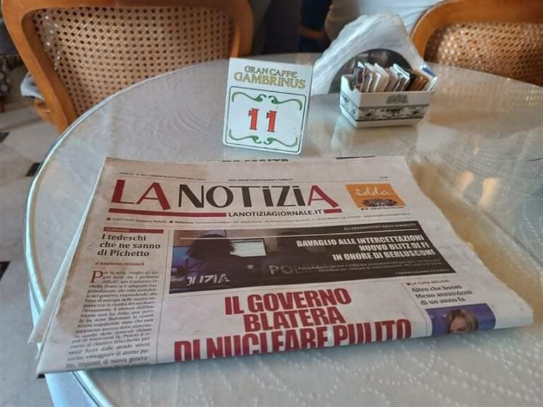 Il quotidiano ‘La Notizia’ sbarca a Napoli: dal 10 ottobre sarà in edicola