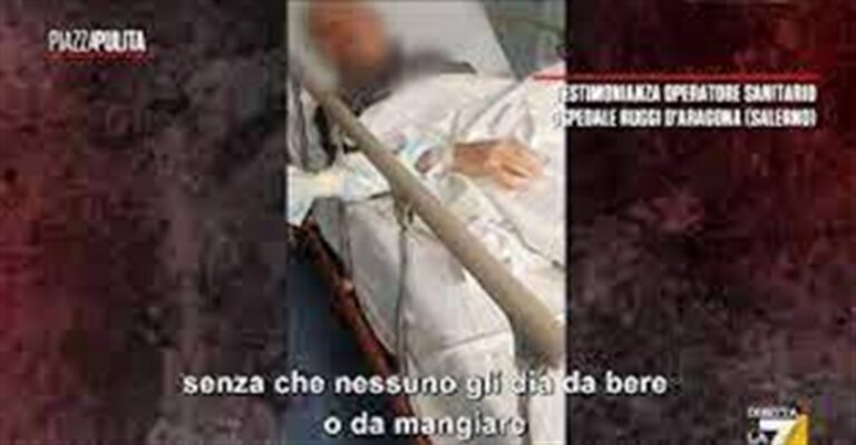 Orrore all’ospedale ‘Ruggi d’Aragona’ di Salerno: anziani abbandonati e senza assistenza al Pronto soccorso