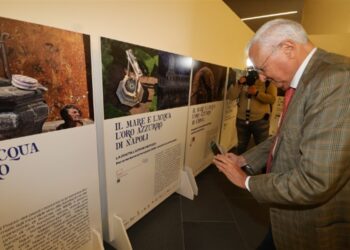 “Il mare e l’acqua. L’oro azzurro di Napoli” e le “stazioni dell’acqua” delle linee 1 e 6 della metropolitana