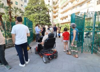 Riaperti questa mattina i Giardini della Dichiarazione Universale dei diritti dell’uomo all’Arenella